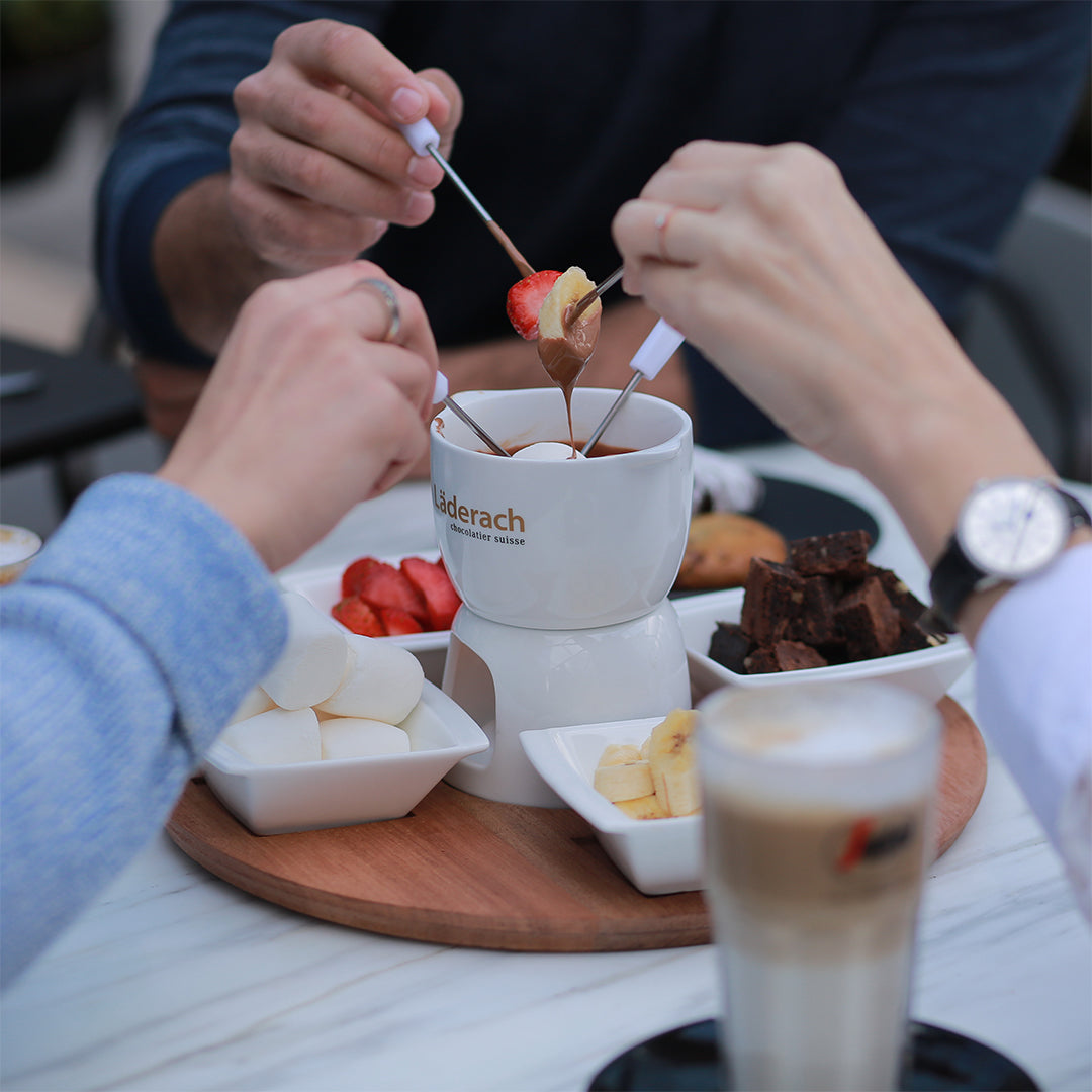 Laderach Chocolate Fondue